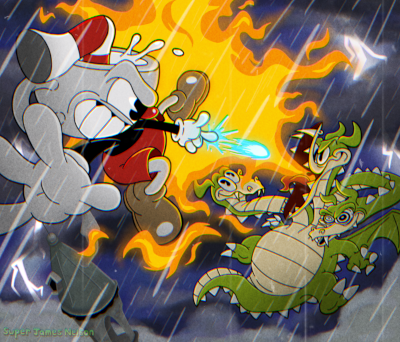 Cuphead & Grim Matchstick